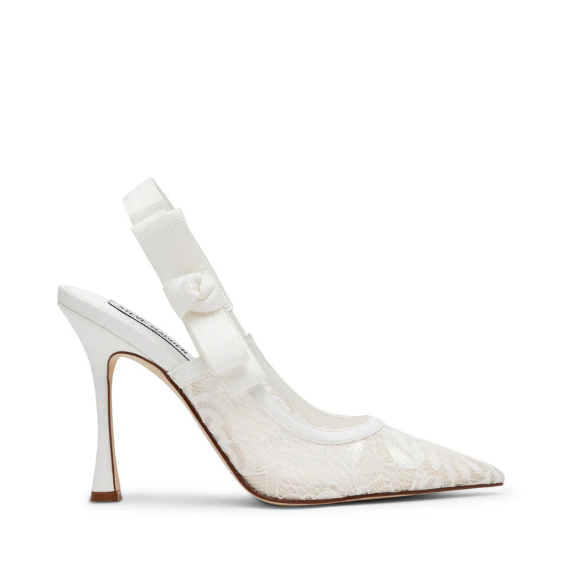 Brylie-L White Women's Heels - Image 2