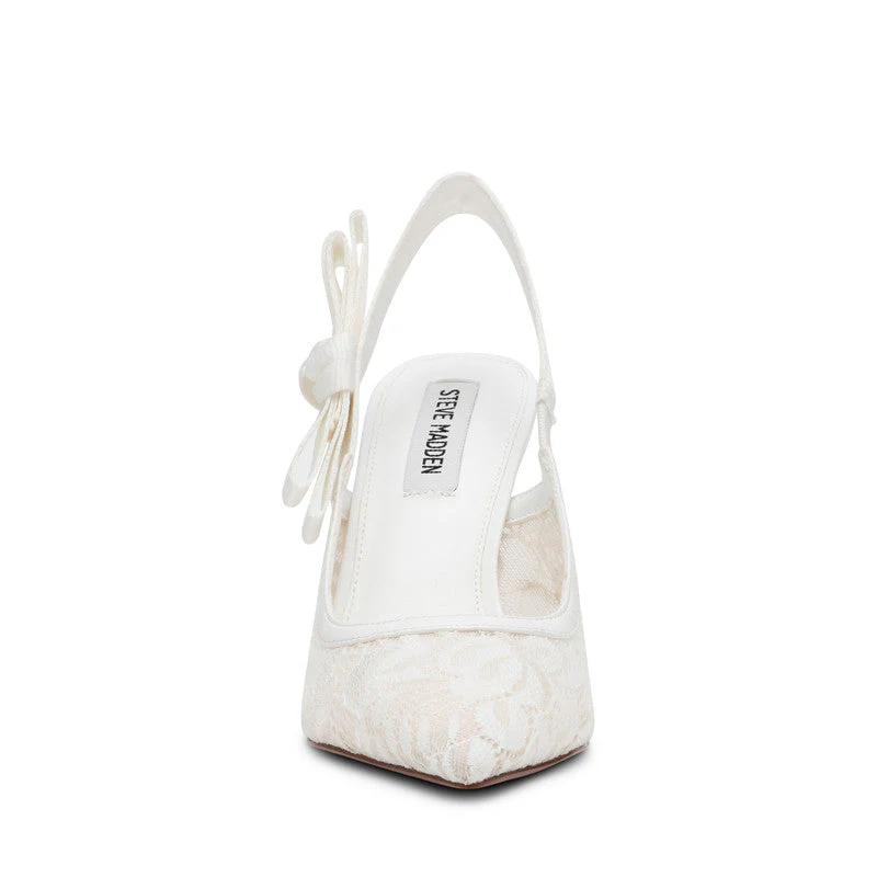 Brylie-L White Women's Heels - Image 4