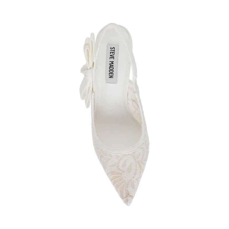 Brylie-L White Women's Heels - Image 5