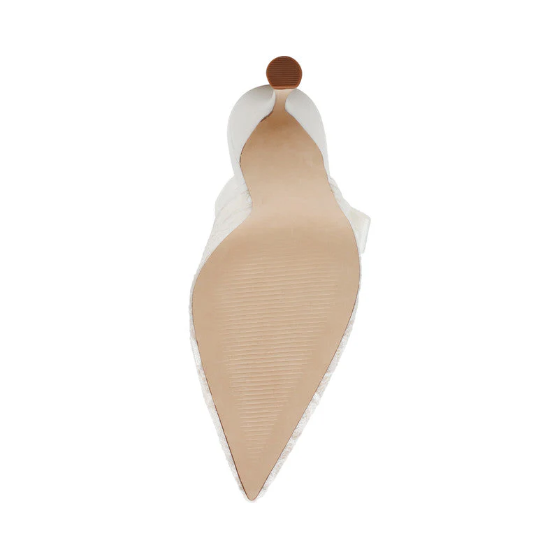 Brylie-L White Women's Heels - Image 6