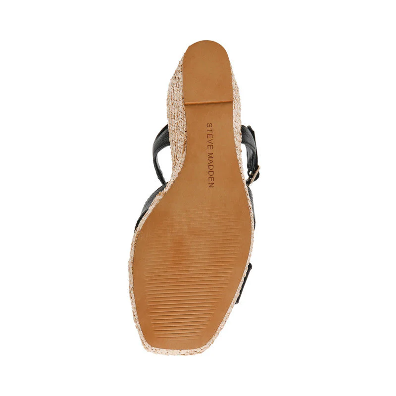 Cylo Black Women's Sandals - Image 6