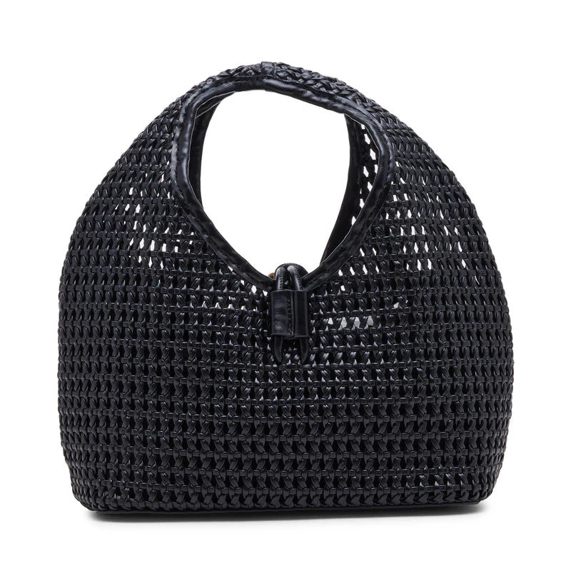 Dahlia-W Black Women's Hobo Bag - Image 2