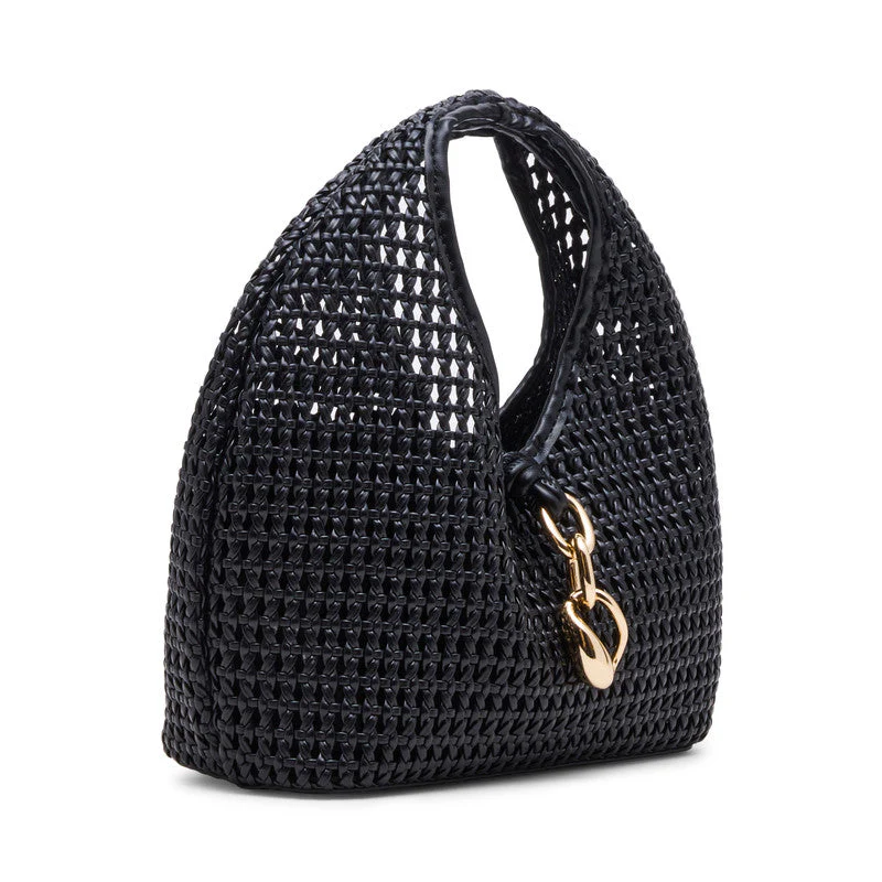 Dahlia-W Black Women's Hobo Bag - Image 3
