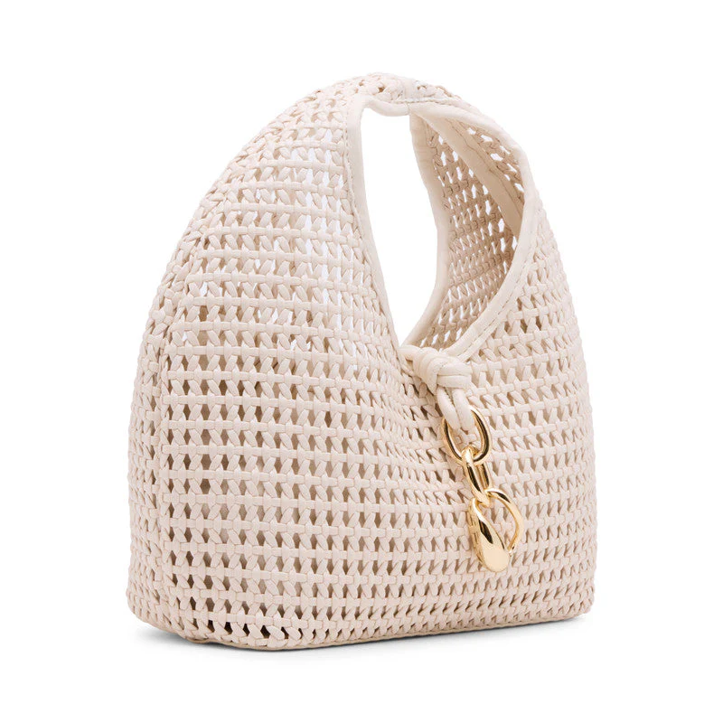 Dahlia-W Cream Women's Hobo Bag - Image 2