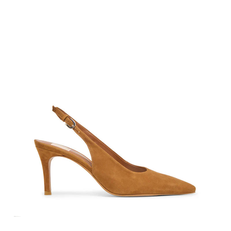 Elasi Brown Women's Heels - Image 2