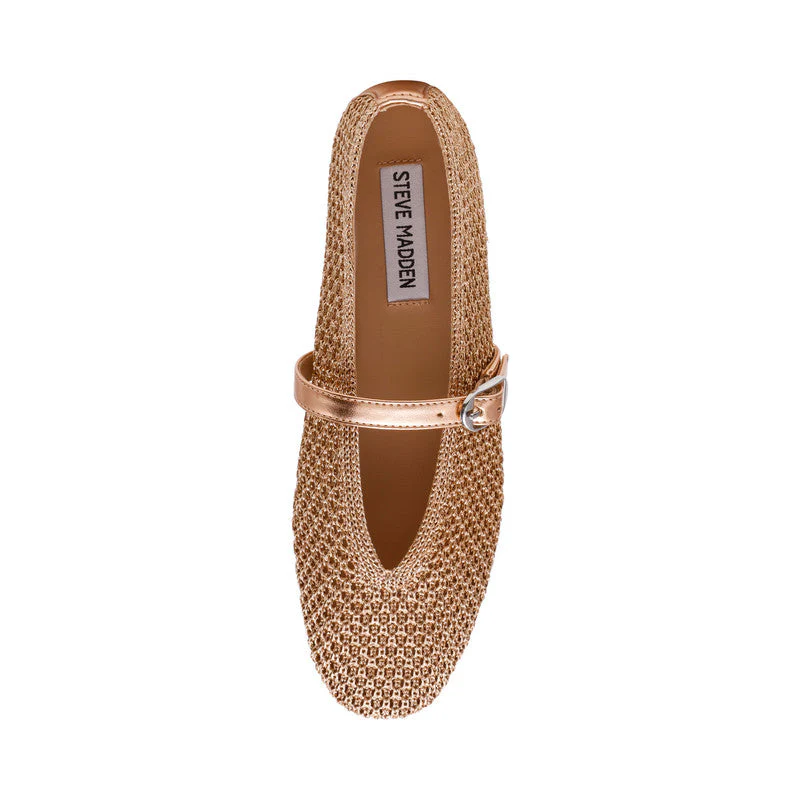 Gayla Gold Women's Ballerinas - Image 5