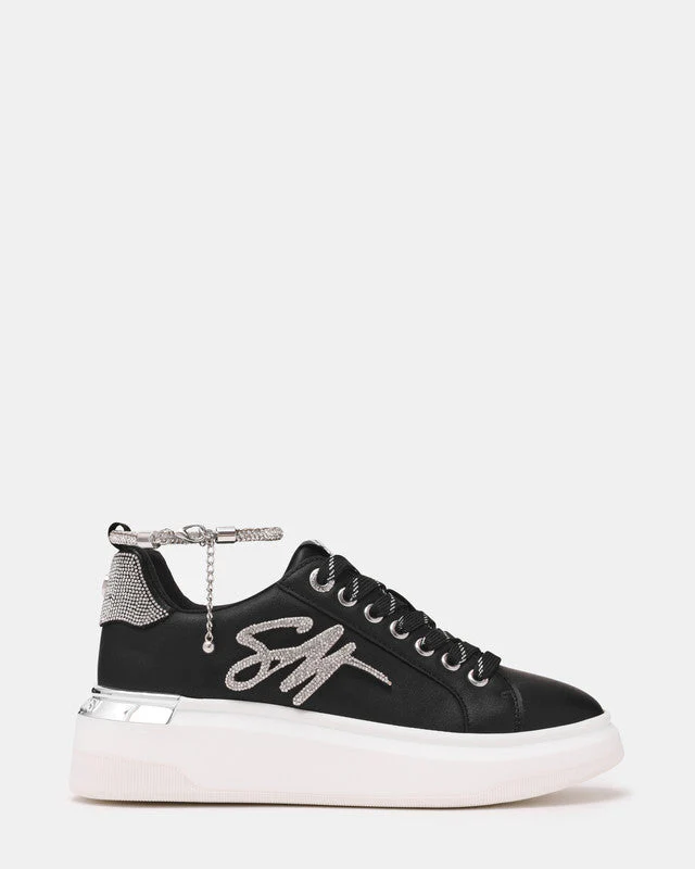 Gaylaxie Black Women's Sneakers