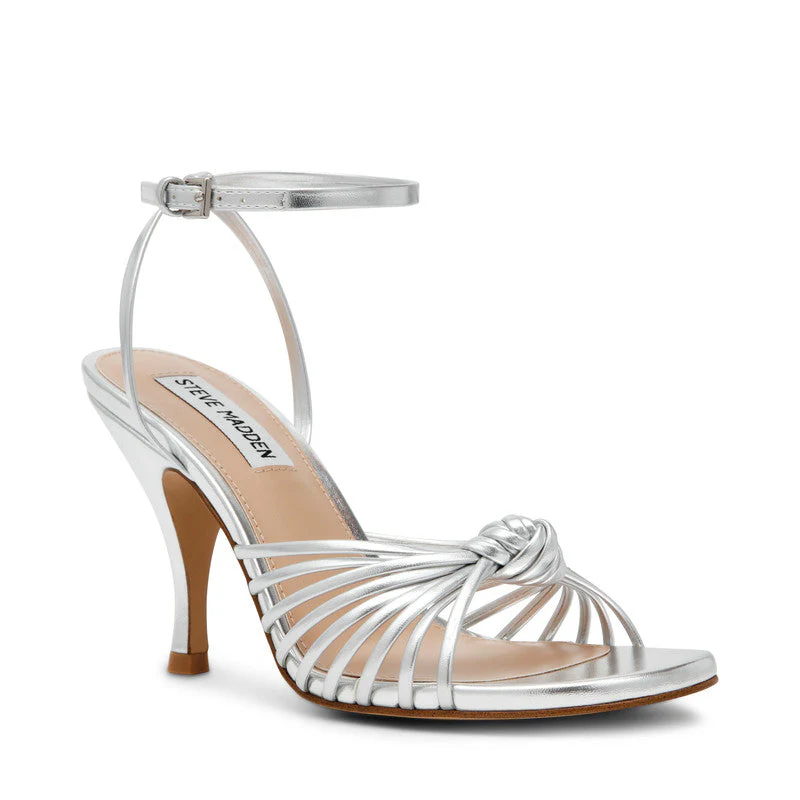Intwined Silver Women's Heels