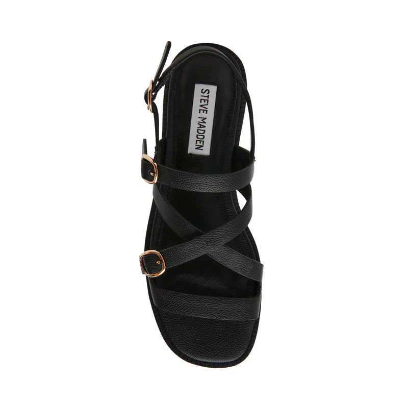 Isela Black Women's Sandals - Image 5