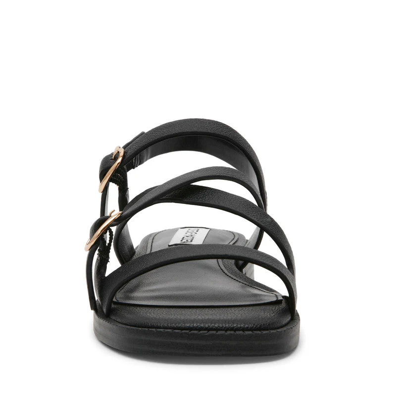 Isela Black Women's Sandals - Image 4