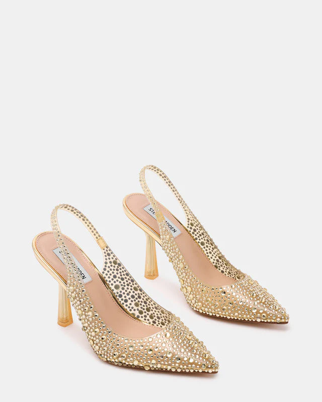 Jeweler Women's Gold Heels - Image 2