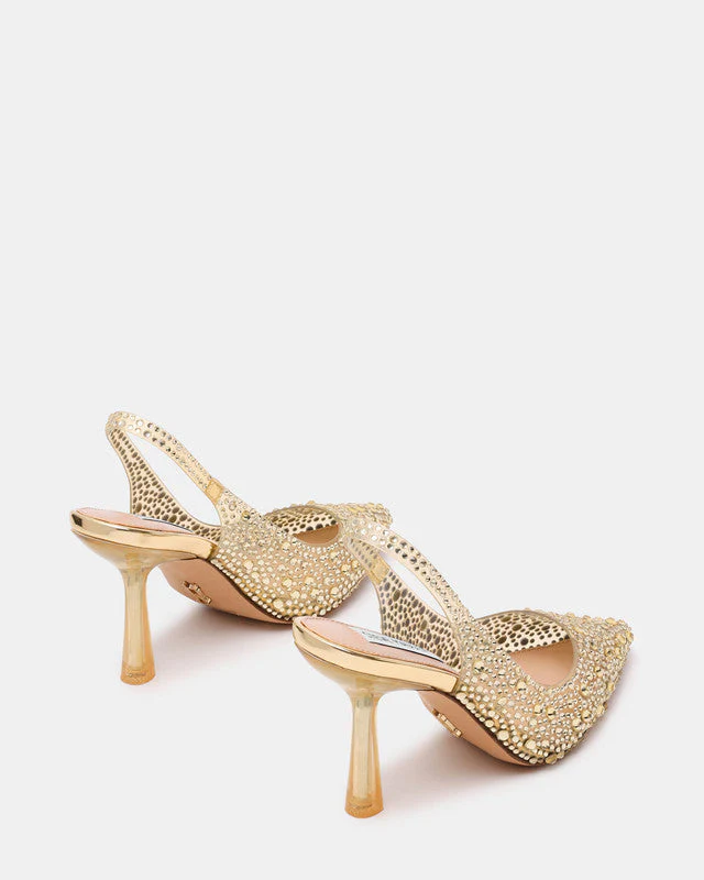 Jeweler Women's Gold Heels - Image 3