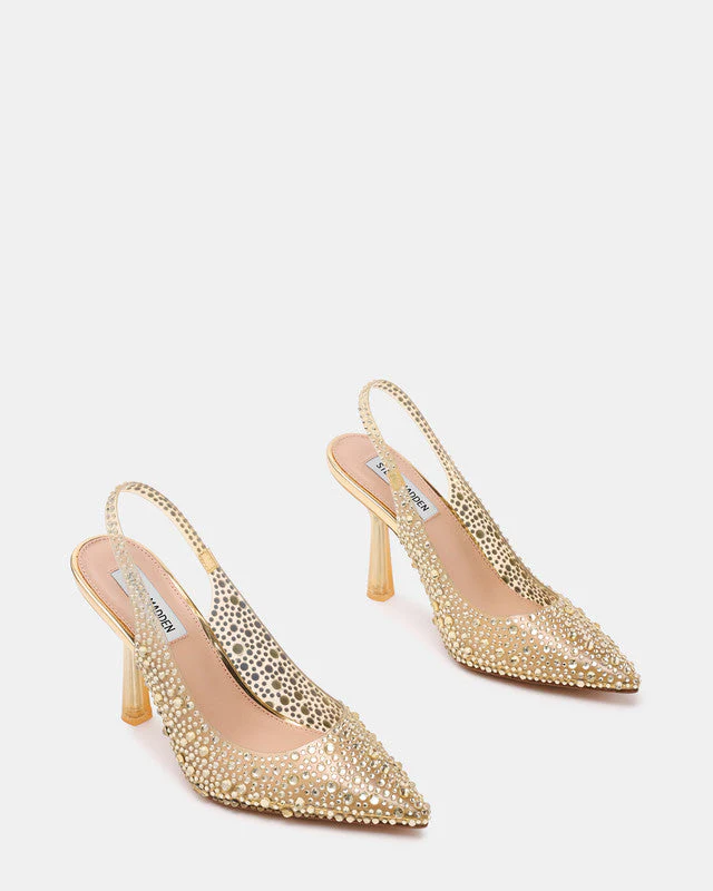 Jeweler Women's Gold Heels - Image 6