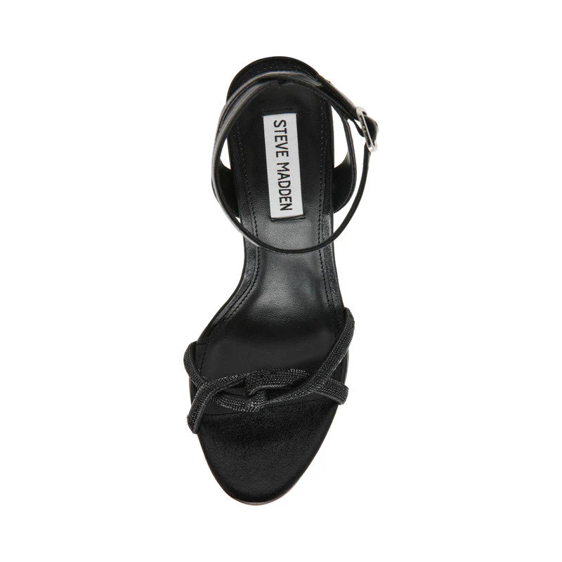 Jewells Black Women's Heels - Image 4