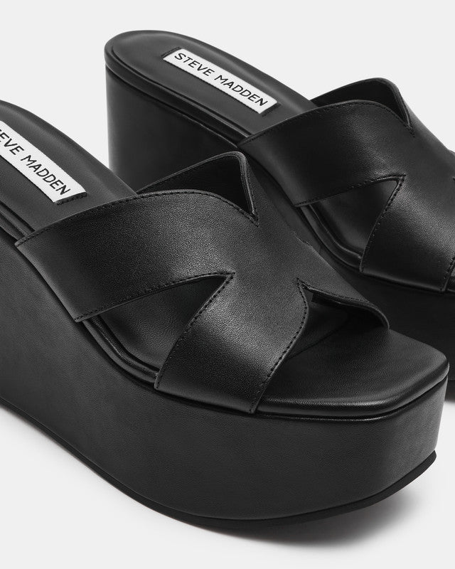 Justice 2.0 Black Women's Sandals - Image 3