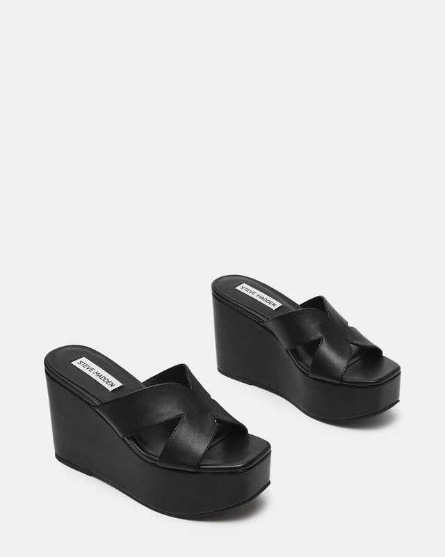 Justice 2.0 Black Women's Sandals - Image 4