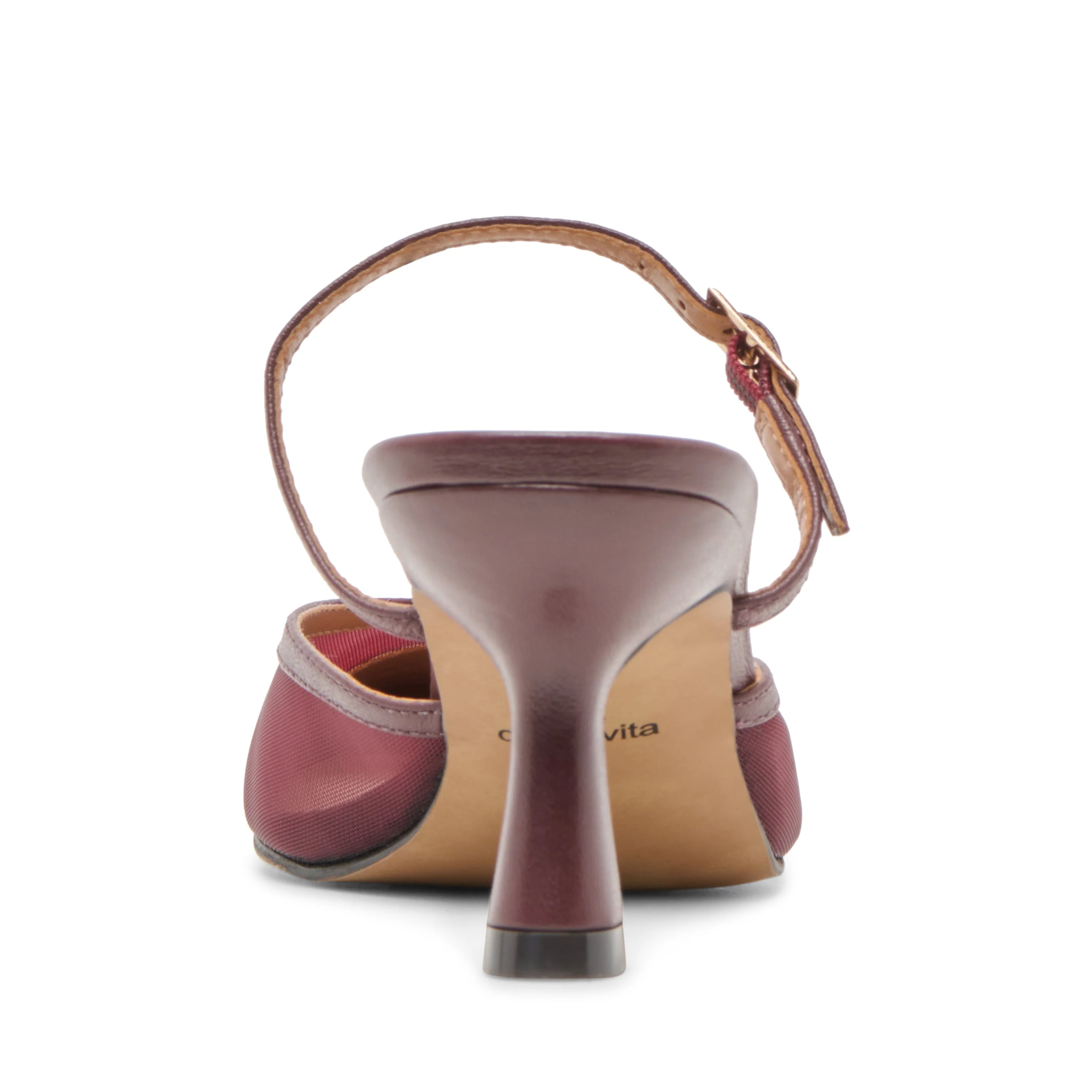 Loyd Women's Burgandy Heels - Image 4