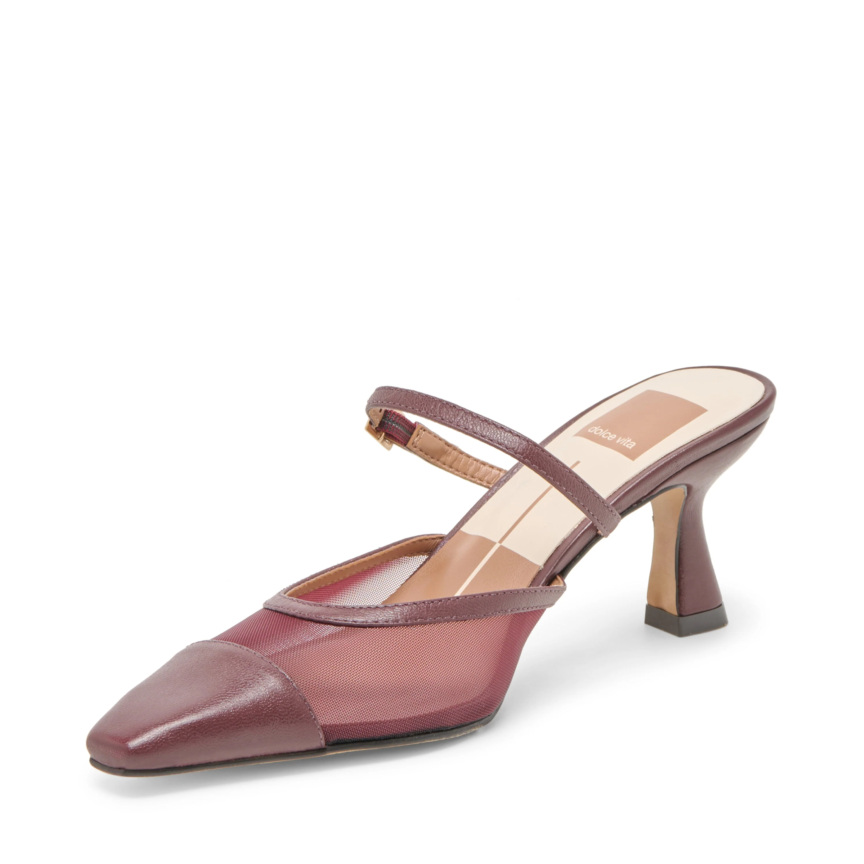 Loyd Women's Burgandy Heels - Image 7