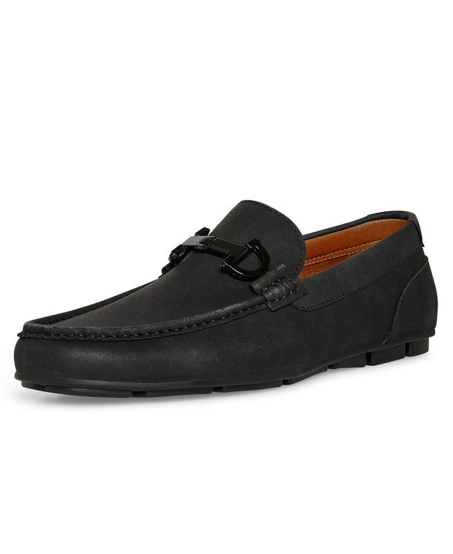 M-Snappz Men's Black Loafers & Mocassins - Image 2