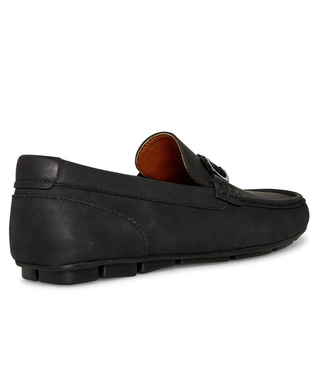 M-Snappz Men's Black Loafers & Mocassins - Image 3