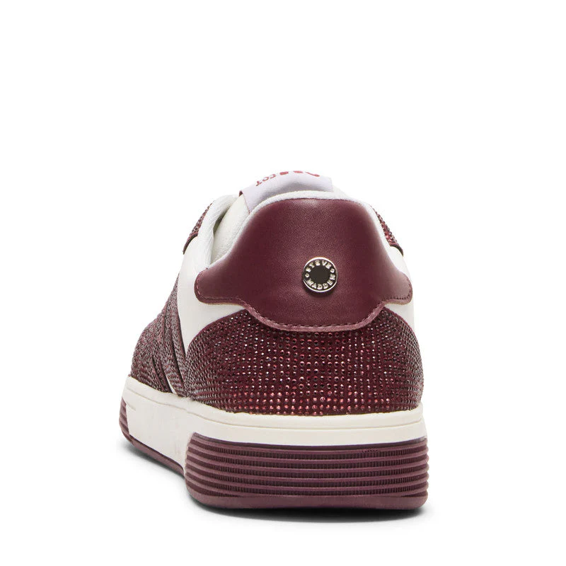Madmunny Men's Burgandy Sneakers - Image 3