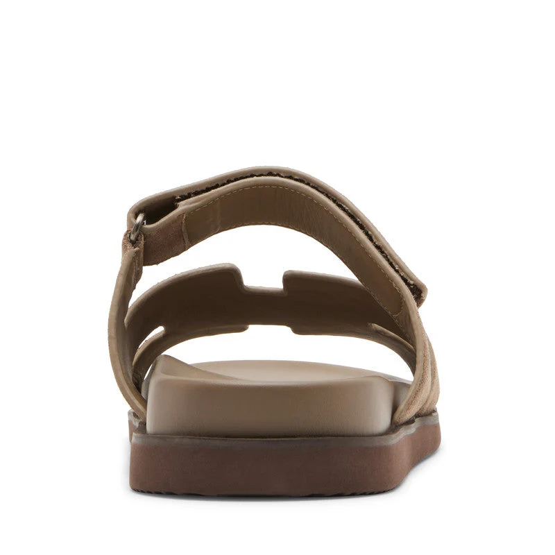 Maiven Men's Taupe Sandals - Image 3
