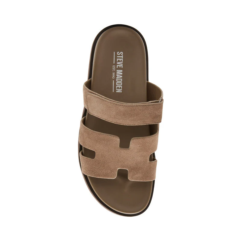 Maiven Men's Taupe Sandals - Image 4