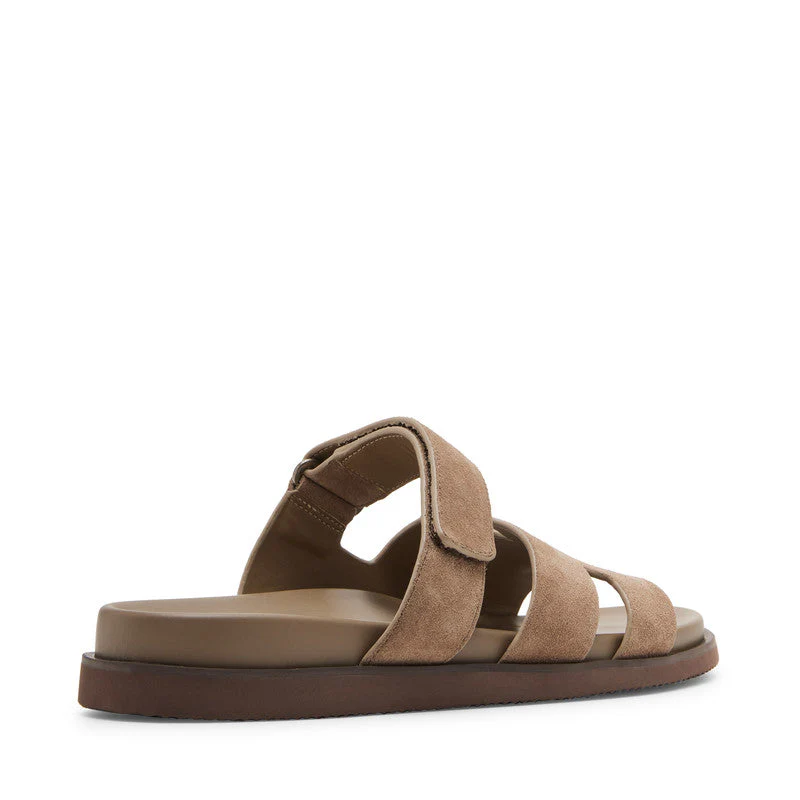 Maiven Men's Taupe Sandals - Image 6