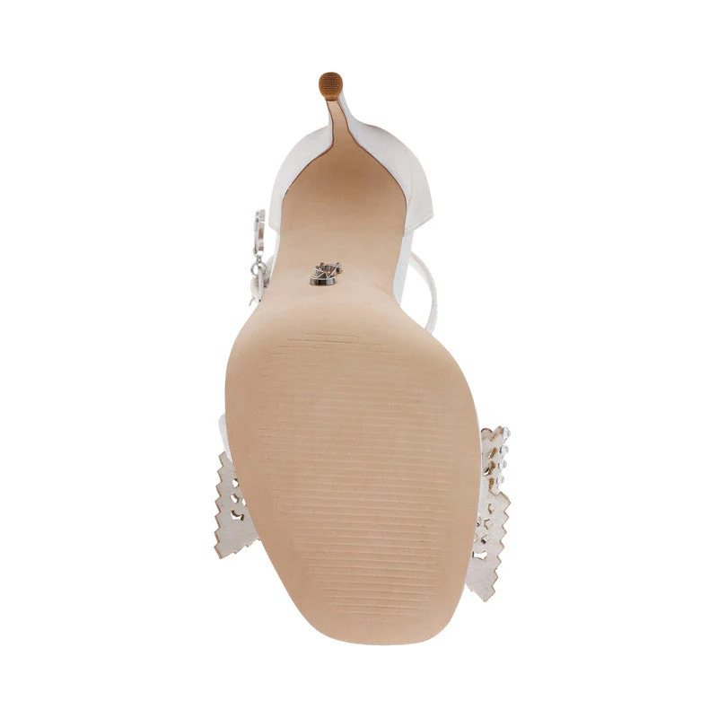 Newlywed Cream Women's Heels - Image 3
