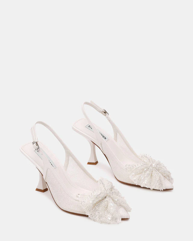 Night-Fall Cream Women's Heels - Image 2