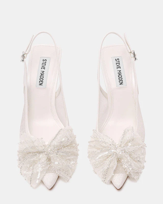 Night-Fall Cream Women's Heels - Image 3