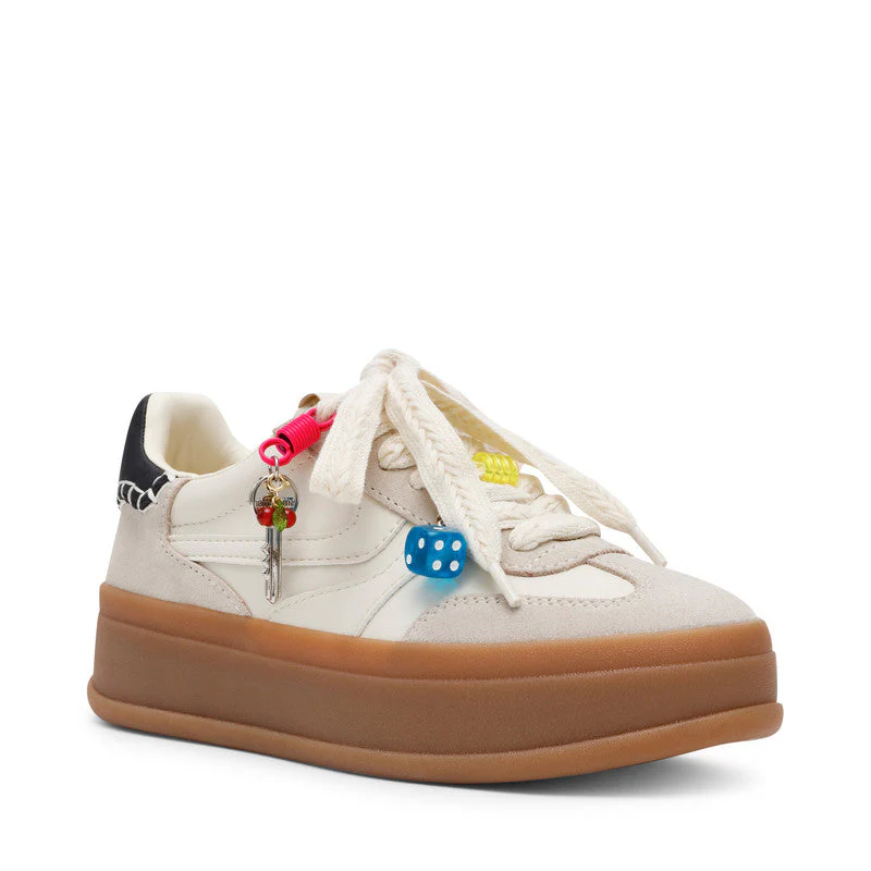 Off Track-D Cream Women's Sneakers