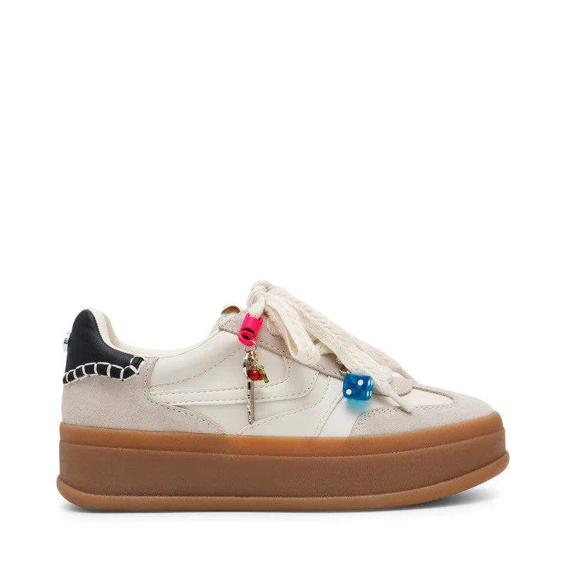 Off Track-D Cream Women's Sneakers - Image 2