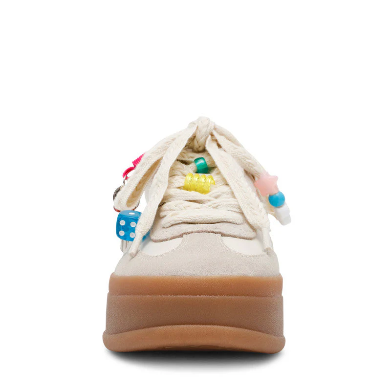 Off Track-D Cream Women's Sneakers - Image 3