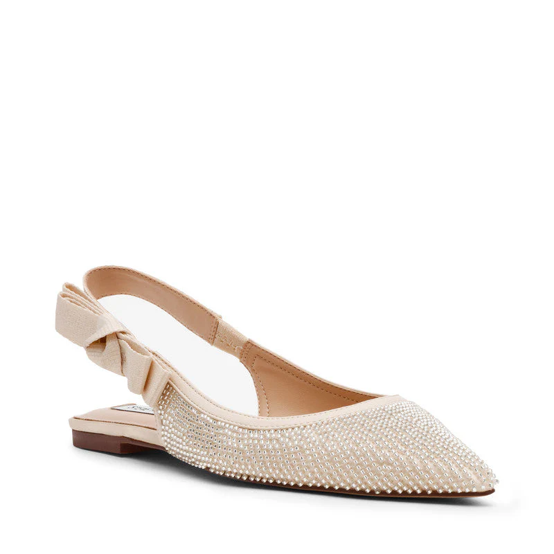 Olyvia-B Women's Cream Flat Sandals