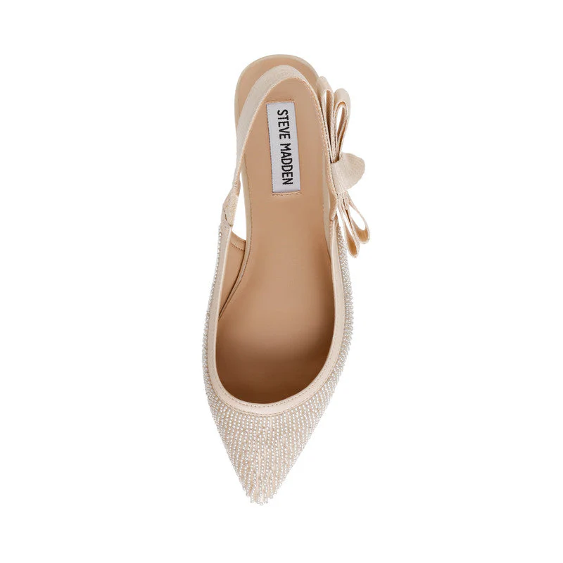 Olyvia-B Women's Cream Flat Sandals - Image 5