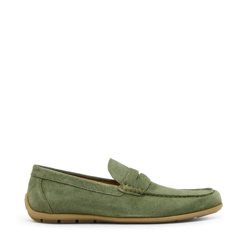 Piercce Men's Green Slip-Ons - Image 2
