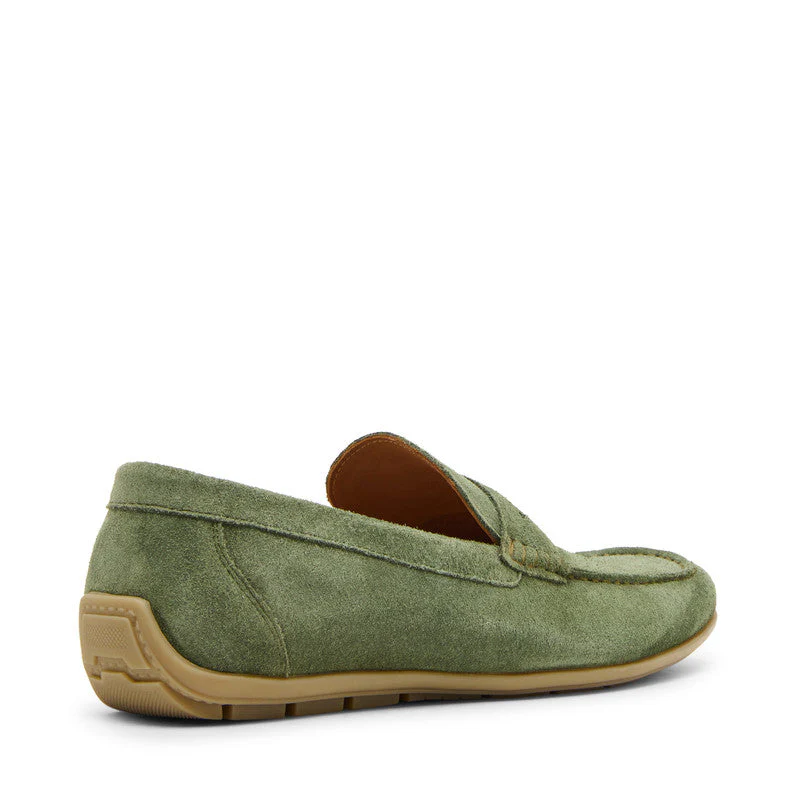Piercce Men's Green Slip-Ons - Image 3