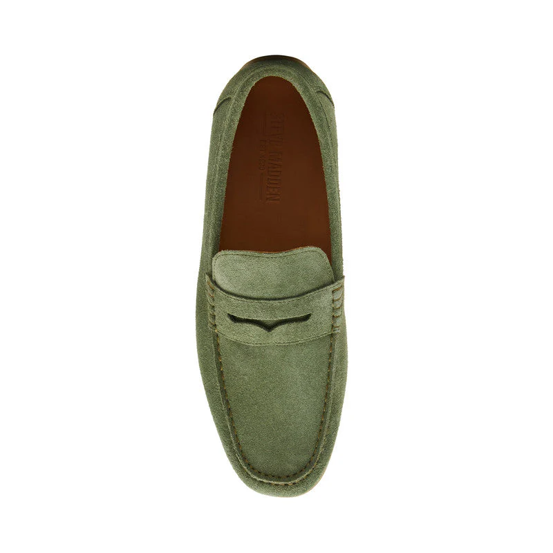 Piercce Men's Green Slip-Ons - Image 7