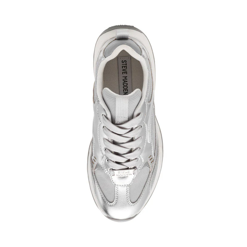 Premio Silver Women's Sneakers - Image 4