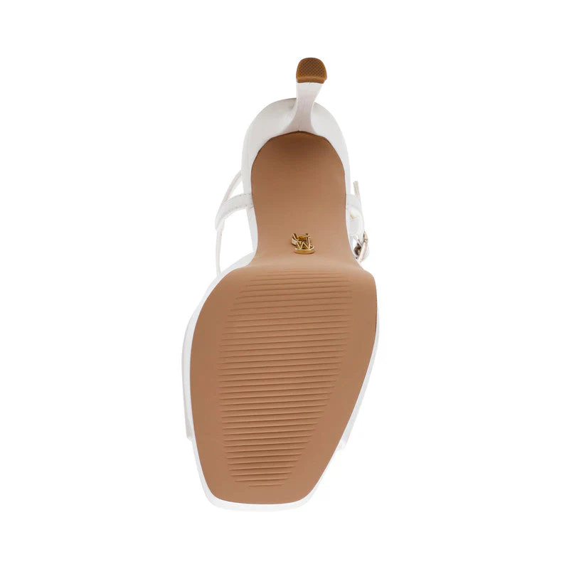 Rekindle White Women's Heels - Image 3