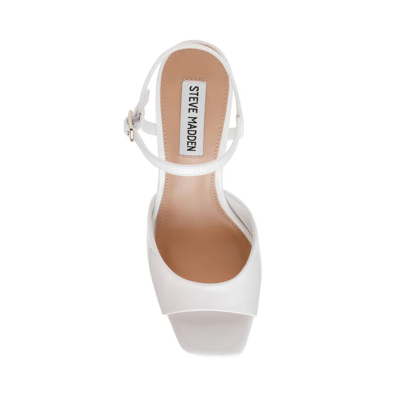 Rekindle White Women's Heels - Image 5