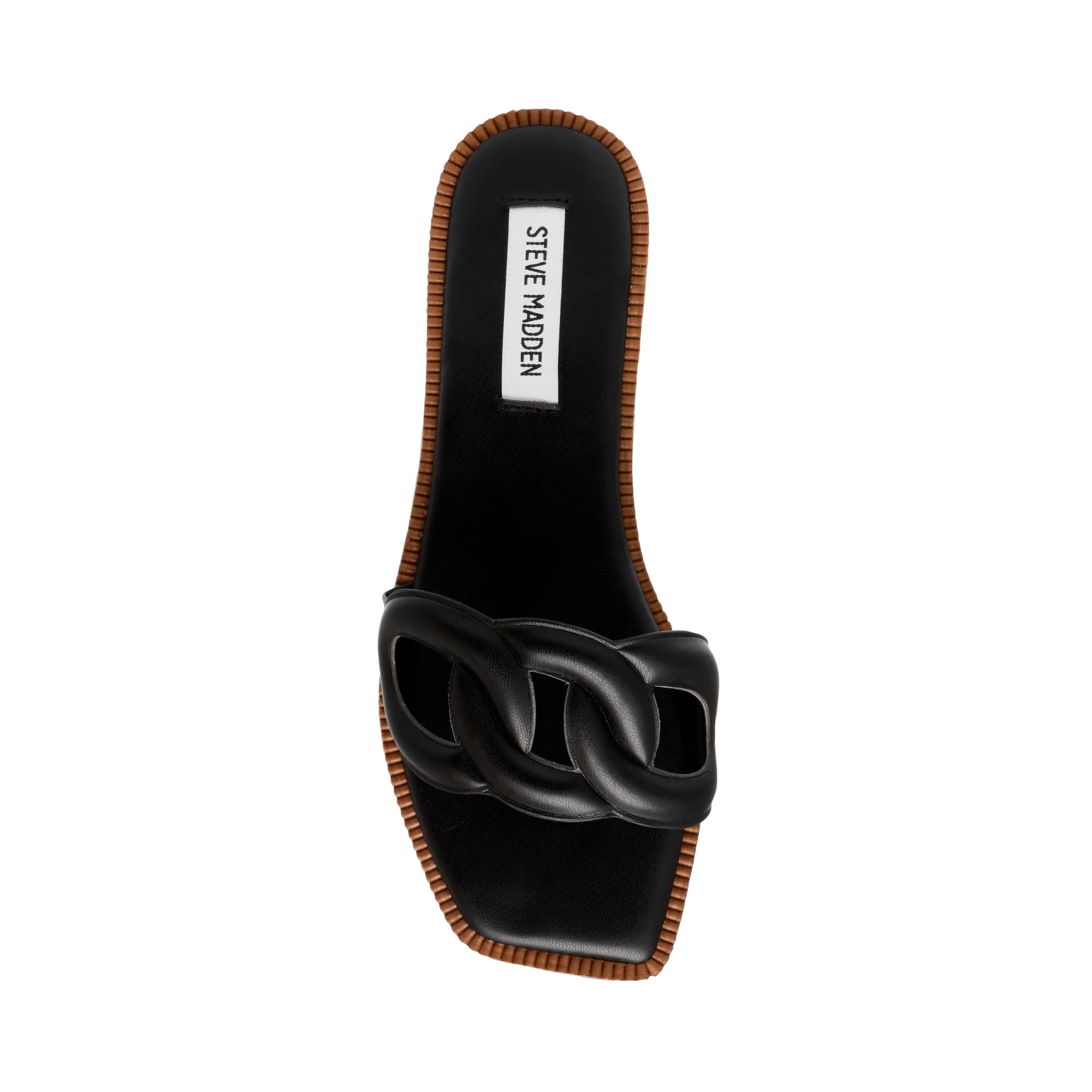 Stash Women's Black Flat Sandals - Image 6