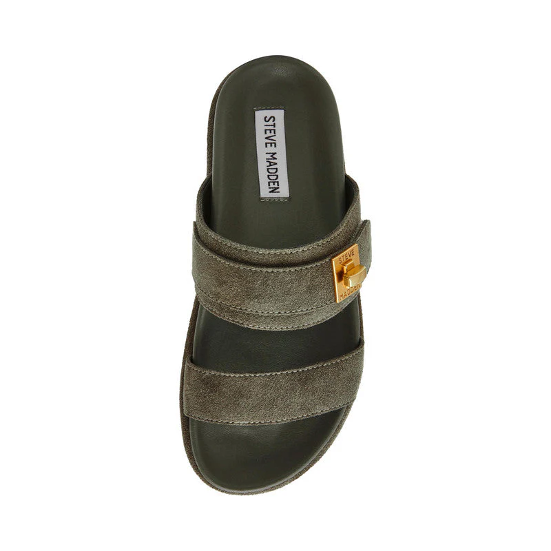 Take-Two Green Women's Sandals - Image 3