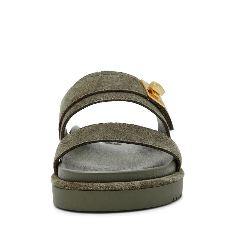 Take-Two Green Women's Sandals - Image 4