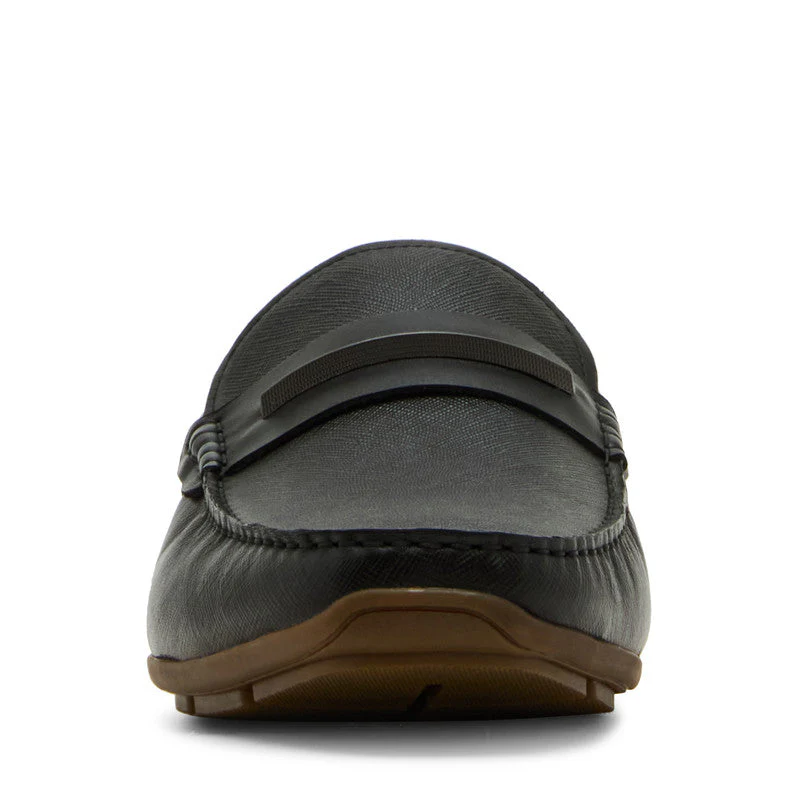 Thurston Men's Black Slip-Ons - Image 5
