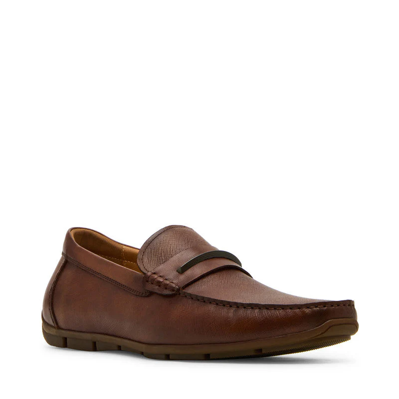 Thurston Men's Tan Slip-Ons
