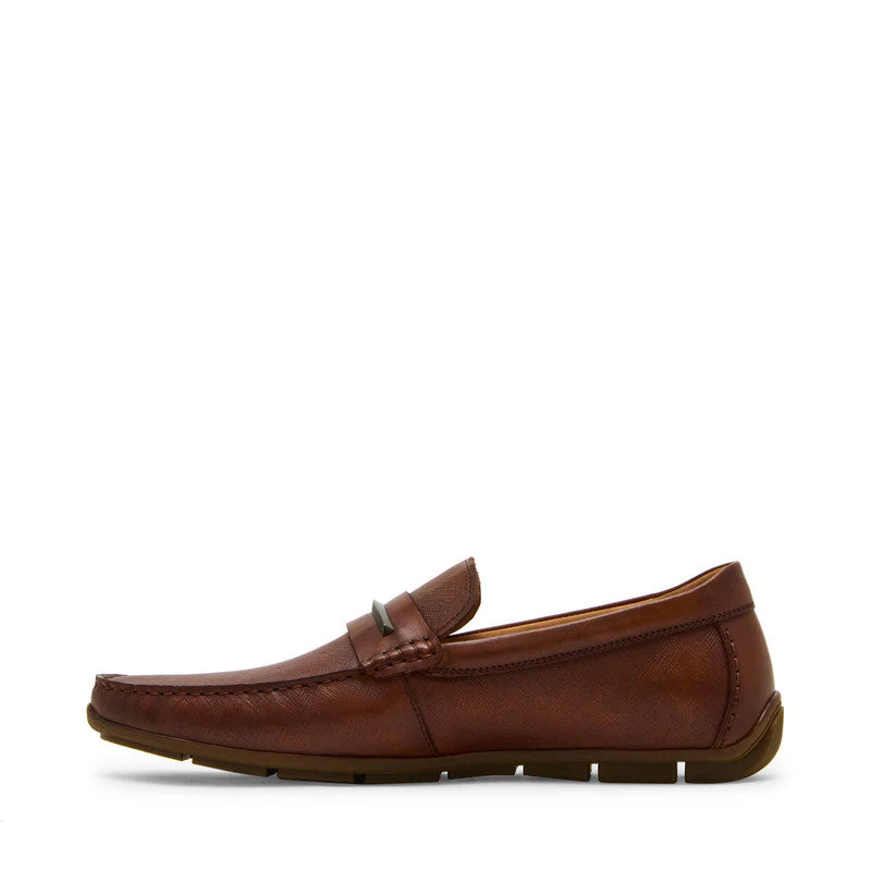 Thurston Men's Tan Slip-Ons - Image 6