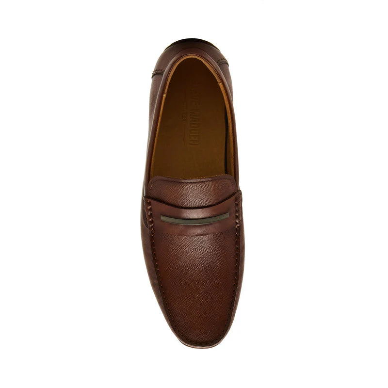 Thurston Men's Tan Slip-Ons - Image 7