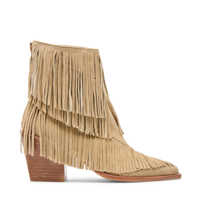 Torey Taupe Women's Boots - Image 2